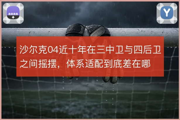 沙尔克04近十年在三中卫与四后卫之间摇摆，体系适配到底差在哪